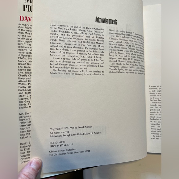 50 Classic Motion Pictures. By David Zinman. Hardcover 1983. - Picture 6 of 7